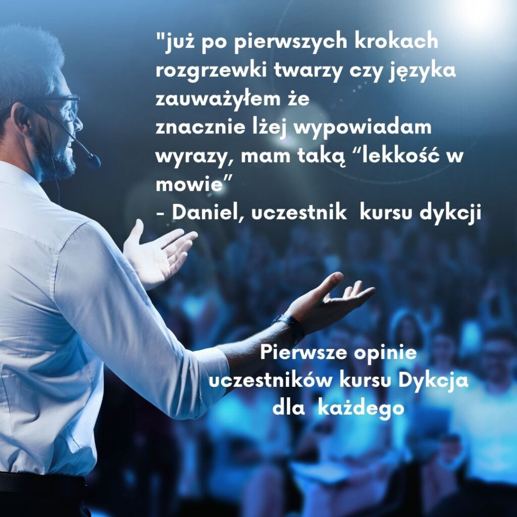 kurs online Dykcja dla każdego - polecenie